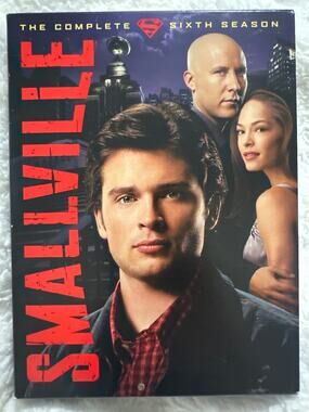 The Complete Sixth Season of Smallville. Has 6 DVD’s